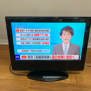 無料　差し上げます　テレビ19インチ