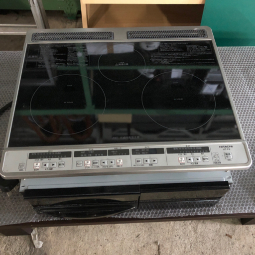 美品 日立 IHクッキングヒーター HT-F6 単相200v