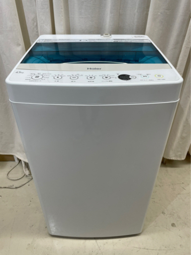 GM648【クリーニング済】ハイアール 4.5kg 2017年 JW-C45A 幅52.6×奥50×高88.8㎝　リサイクルショップ　ケイラック朝霞田島店　ケイラック　埼玉県　朝霞市　田島　和光市　志木市　新座市　富士見市　ふじみ野市　三芳町　戸田市　蕨市　さいたま市(岩槻以外)　川越市　所沢市　上尾市　東京都　板橋区　練馬区　清瀬市