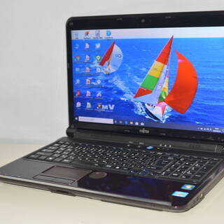   Windows10+office 爆速新品SSD256GB 富士通 LIFEBOOK AH56/C i5-2520M/4GB/15.6インチ/ブルーレイ/無線/Webカメラ/HDMI/便利なソフト
