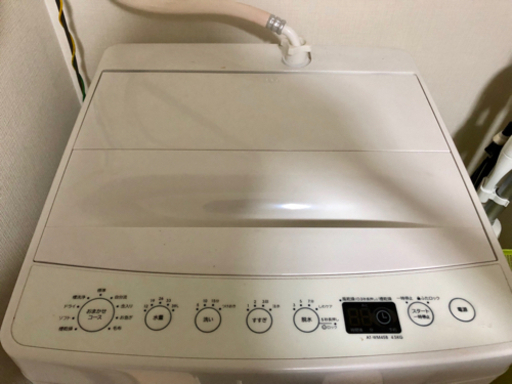 【洗濯機】 4.5洗濯量、1人暮らし用