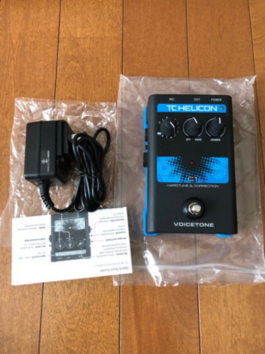動作確認で一度使用　VOICETONE C1 ボイスエフェクター　TCHELICON