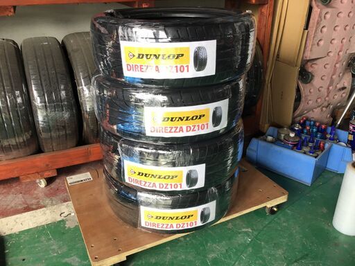 DUNLOP DIREZZA DZ101　195/50R16 中古4本　コミコミ