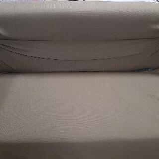 ソファー　二人掛け　布の画像