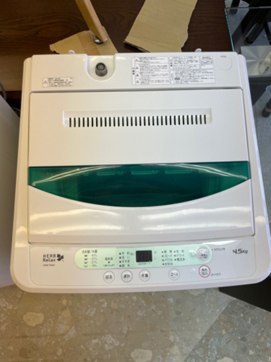 ヤマダ電機オリジナル　全自動電気洗濯機　(4.5kg)  リサイクルショップ宮崎屋　住吉店　21.08.23  y