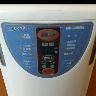 三菱スチームファン式 マイナスイオン加湿器 SV-K505の画像