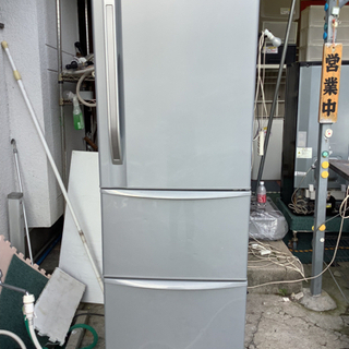 【リサイクルサービス八光　田上店　安心の1か月保証　配達・設置OK】東芝 TOSHIBA 冷蔵庫 GR-38ZW(S) 375L 3 ドア 右開き