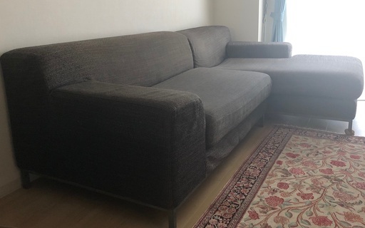 IKEA L字型ソファー