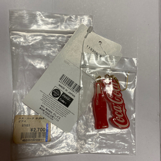 レトロ　コカコーラピアス