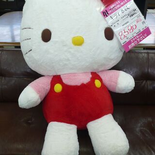 【店頭受け渡しのみ】キティちゃん 4Lサイズ　特大ぬいぐるみ