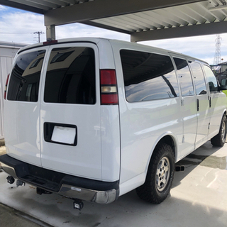 シボレー　エクスプレス　車中泊　4WD 4駆　アメ車　バンの画像