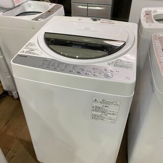 【愛品館市原店】東芝 2018年製 6.0kg洗濯機 AW-6G6【管理I4S029576-104】