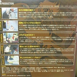 sa0705  あしたのジョー　DVD　16枚セット　全79話収録　テレビアニメ 　第1シリーズ　映像特典付き　ボクシングアニメ　ボクサー 　矢吹丈　丹下段平　虫プロダクション　ちばてつや　レンタル落ちの画像