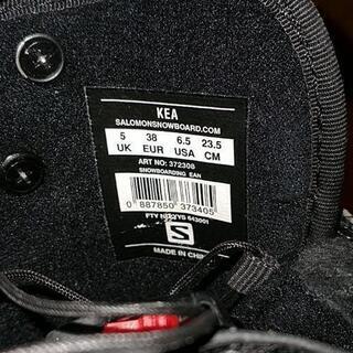 SALOMON サロモン スノーボードブーツ 23.5cmの画像
