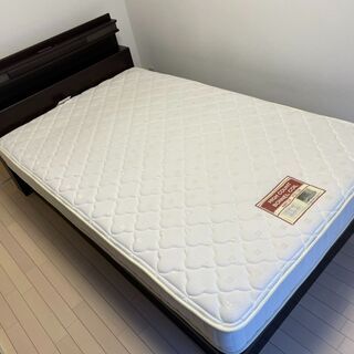 M2108　セミダブルベッド　収納付き