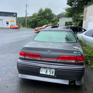 即ドリ　マークII　GX100　純五速　事故車の画像