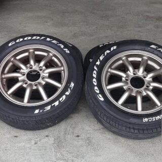 購入決まりました　ハイエース　ホイール　 BARONE MC-9 