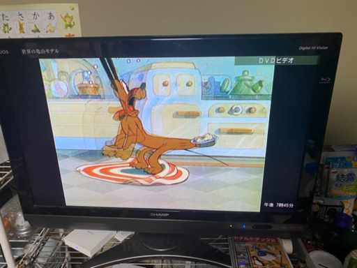 テレビ　SHARP32型AQUOS