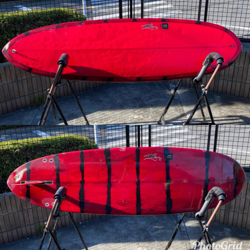 定価146000円　シングルフィン付き　take’s サーフボード　6’4” egg board ファン