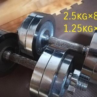 【お話し中】ベンチ＆ダンベルセットの画像
