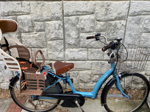 YAMAHA 3人乗り対応電動アシスト自転車　ラフィーニ　10,000円