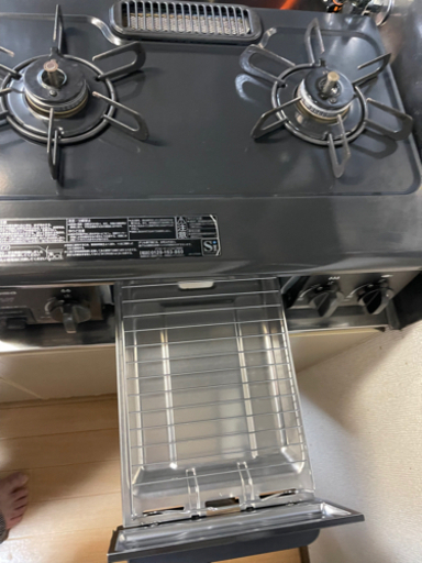 取引決まりました　美品　LPガスコンロ　グリル使用無し