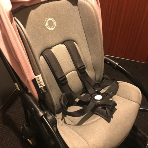 【美品】　Bugaboo ソフトピンク&サンキャノピーグレー&レインカバー他