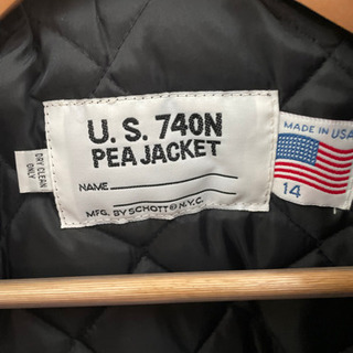 Pコート　
schott®️N.Y.C.   U.S.740N  PEA  JACKET  の画像