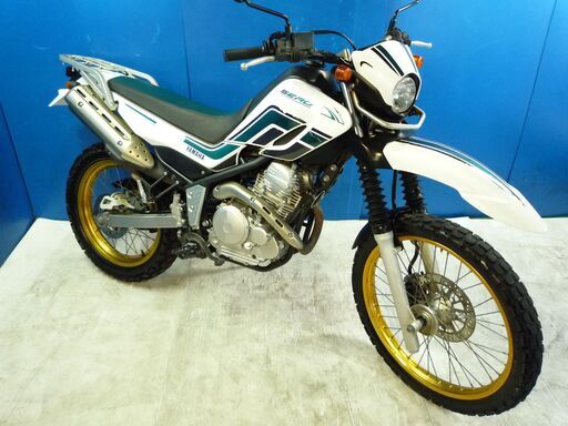 YAMAHA セロー250-2 白/緑 決算大売り出し価格 諸経費０円 始動確認済み 自賠責加入で乗れます 即納車有り 激安 横浜 都筑 P-Yard