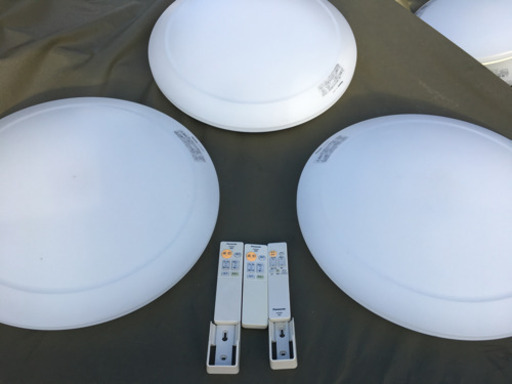 【商談中】Panasonic LED シーリングライトリモコン式3セット