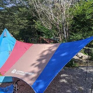 人気のDODの旧名ドッペルギャンガー トリコロールタープ