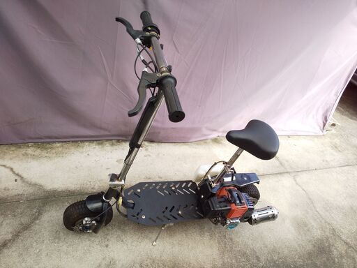 ★ゴーペット　ＧＯ－ＰＥＤ？　エンジン付きキックボード（メーカ不明・エンジン確認ＯＫ）【更に値下げ】★