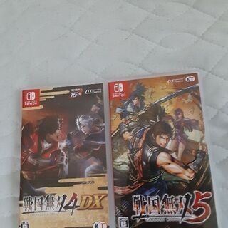Switch戦国無双4DXと戦国無双5の画像