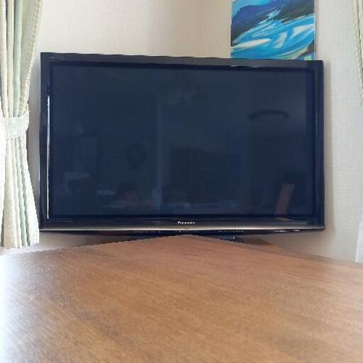 【更に値下げ】Panasonic　プラズマテレビ　50インチ　ビデオ機能付（難あり）