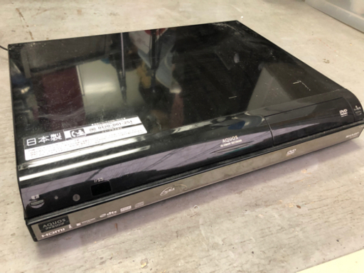 SHARP  AQUOS ハードディスク　レコーダー