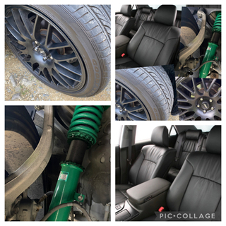 車検付き　すぐ乗って帰れます。　新品テイン車高調取り付けの画像