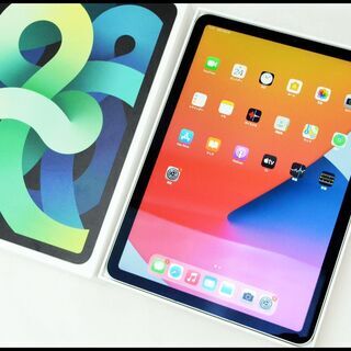 美品 SIMフリー iPad Air4 第4世代 Wi-Fi + Cellular 256GB グリーン MYH72J/A