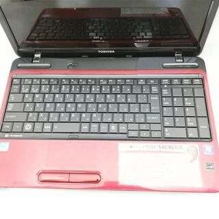 新品高速SSD Windows10 搭載 中古美品 15型 東芝 dynabook T351/34CRJ ノートパソコン 第2世代 Core i3 4GB DVDRW 無線 Officeの画像