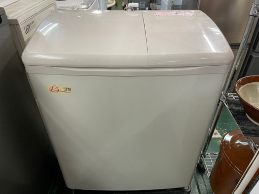 日立　二層式　洗濯機　2016年　PS-H45L 4.5kg 中古