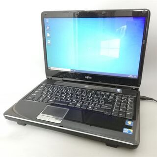 Windows10 中古良品 15型ワイド Fujitsu 富士...