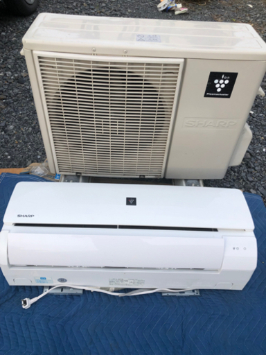 シャープ　6畳用冷暖房エアコン　2020年製　取付込み