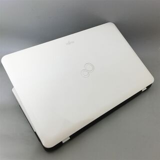 即使用可 ノートパソコン 中古動作良品 15型ワイド Fujitsu 富士通 AH40/D AMD 4GB DVDマルチ 無線LAN webカメラ テンキー Officeの画像