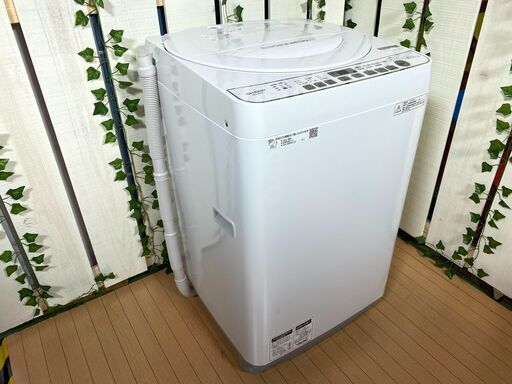 【愛品館八千代店】保証充実SHARP2018年製6.0㎏全自動洗濯機ES-G60TC【愛八ST】