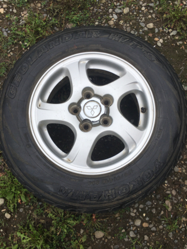 パジェロミニ、夏タイヤ4冬タイヤ4売り