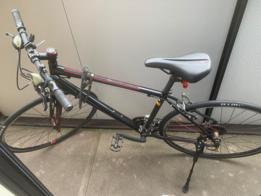 クロスバイク3×7変速(空気入れ付き)