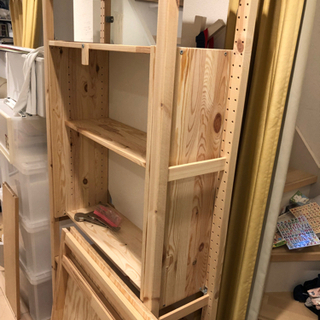 IKEA イケア　イーヴァル収納棚　折りたたみ式テーブル　定価22490円の画像