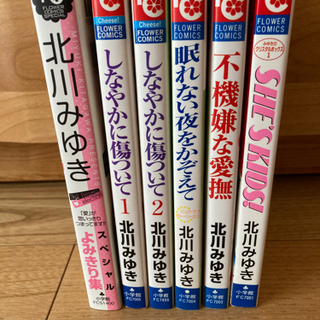 少女漫画 北川みゆき 6冊