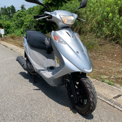 803.スズキ・アドレスV125G 2人乗りOK タイヤ前後新品！バッテリー新品！千葉県柏市から即日配送可能！即乗り出し可能！