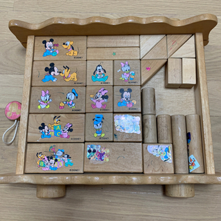 ディズニー　積み木　ベビー