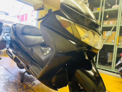 SUZUKI　CJ43A　スカイウェイブ　ビックスクーター